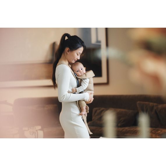 BabyBjorn Mini Woven nosítko béžové, Rodzaj: Woven, Kolor: Beige, 23 zdjęcie