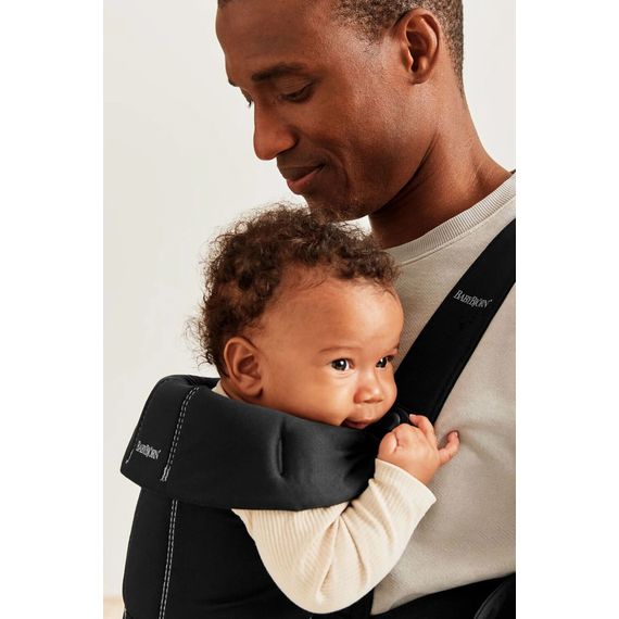 BabyBjorn Mini Woven nosítko Černé, Rodzaj: Woven, Kolor: Black, 9 zdjęcie