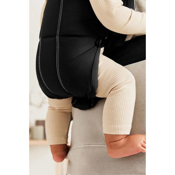 BabyBjorn Mini Woven nosítko Černé, Rodzaj: Woven, Kolor: Black, 12 zdjęcie