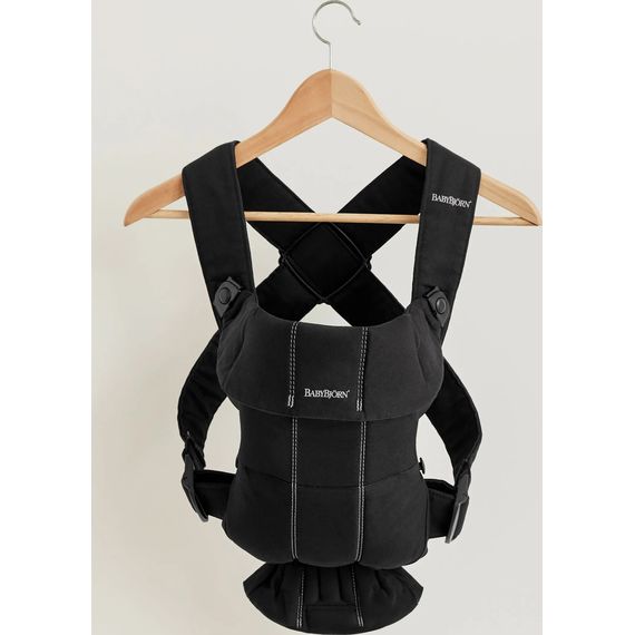 BabyBjorn Mini Woven nosítko Černé, Rodzaj: Woven, Kolor: Black, 14 zdjęcie