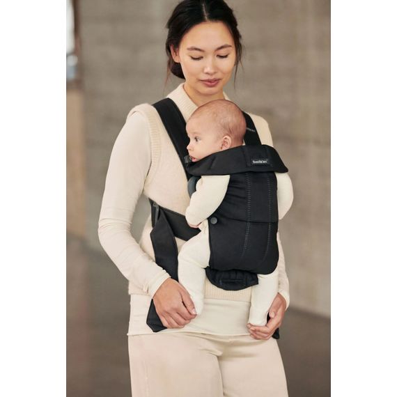 BabyBjorn Mini Woven nosítko Černé, Rodzaj: Woven, Kolor: Black, 15 zdjęcie