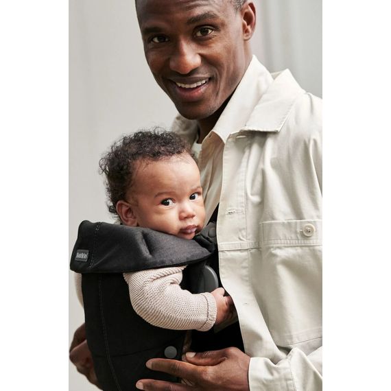 BabyBjorn Mini Woven nosítko Černé, Rodzaj: Woven, Kolor: Black, 16 zdjęcie