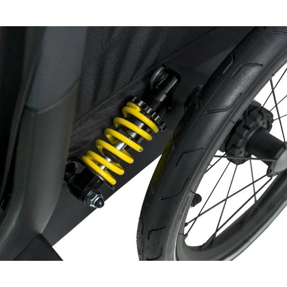 Hamax Pluto L přívěsný vozík pro psy do 45 kg Blue / Black, 5 zdjęcie
