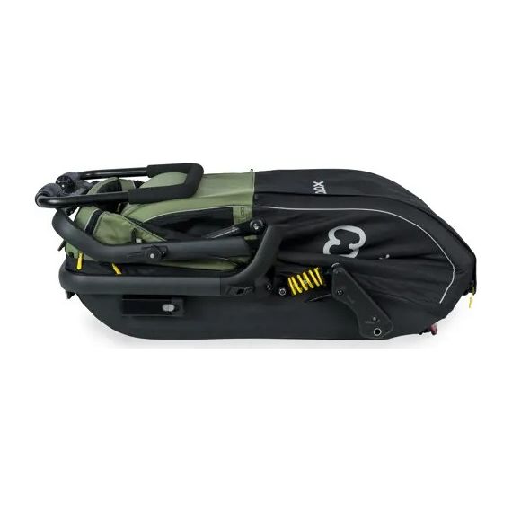 Hamax Pluto M přívěsný vozík pro psy do 35 kg Green / Black, 26 zdjęcie
