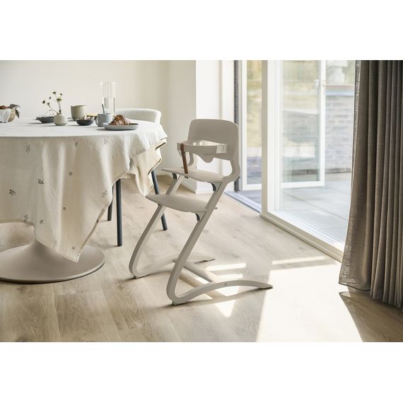 Leander Safety Bar for Classic &amp; Louie High Chair Beech Cappuccino, Kolor ramy: buk, Kolor: Cappuccino, image , 5 image