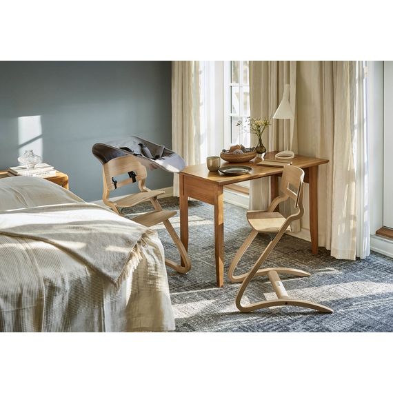 Leander Newborn Seat k jídelní židličce Louie a Classic Cool grey, Kolor: Cool Grey, 11 zdjęcie