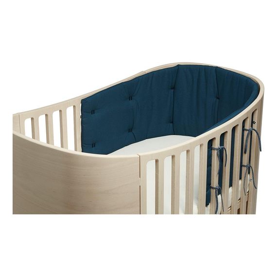 Leander ochranný mantinel do postýlky Classic Baby 0-3 roky Dark blue, Kolor: Blue, 7 zdjęcie