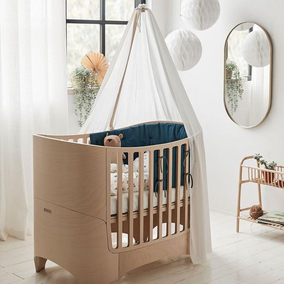 Leander ochranný mantinel do postýlky Classic Baby 0-3 roky Dark blue, Kolor: Blue, 8 zdjęcie