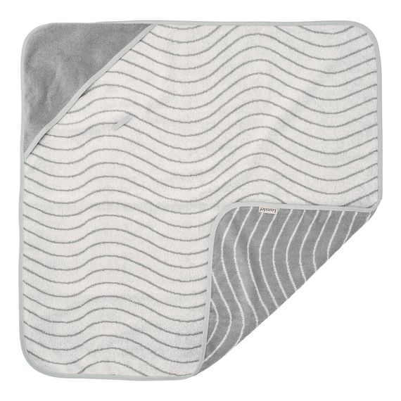 Leander ručník s kapucí Woodland Cool Grey, Kolor: Woodland Cool Grey, 7 zdjęcie