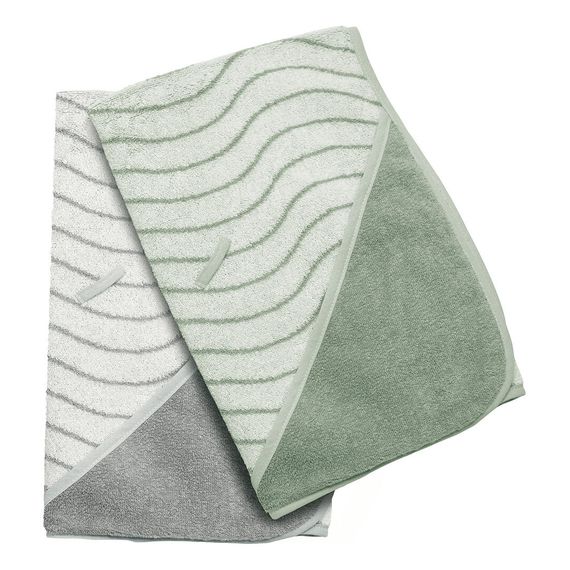 Leander ručník s kapucí Woodland Cool Grey, Kolor: Woodland Cool Grey, 8 zdjęcie