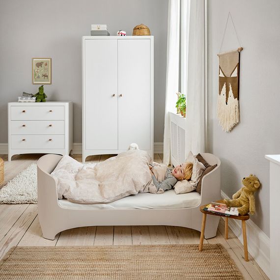 Leander rozšiřovací sada Junior k postýlce Classic Baby Cappuccino, Kolor: Cappuccino, 3 zdjęcie
