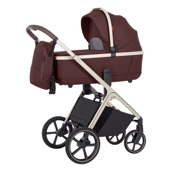 Carrello Vector kombinovaný kočárek 2v1, Kolor materiału: Sienna Beige, 15 zdjęcie
