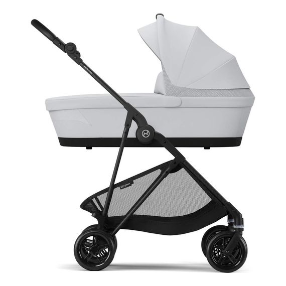 Cybex Melio korba ke kočárku, Kolor materiału: Fog Grey, 8 zdjęcie