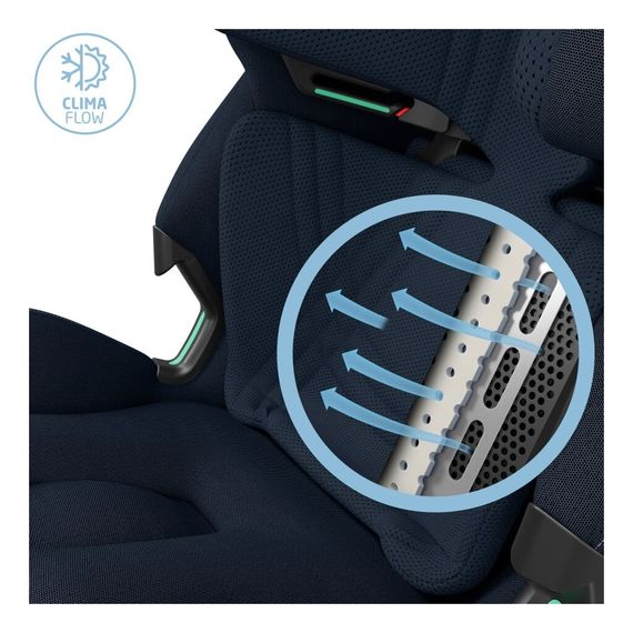 Maxi-Cosi Emerald 360 Pro - Rotating Car Seat (40-150 cm | 0-36 kg | Birth to 12 Years), Kolor: Authentic Blue, image , 22 image