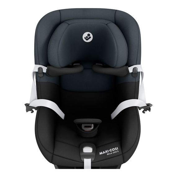 Maxi-Cosi Mica 360 S - Rotating Car Seat (61-105 cm | 0-18 kg | 3 Months to 4 Years), Kolor: Tonal Black, image , 8 image