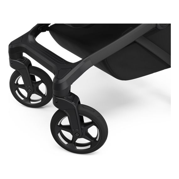 Thule Sleek 2 kombinovaný kočárek 2v1, Rodzaj wózka: głęboko-spacerowy, Kolor materiału: Black, Kolor ramy: Black, 7 zdjęcie