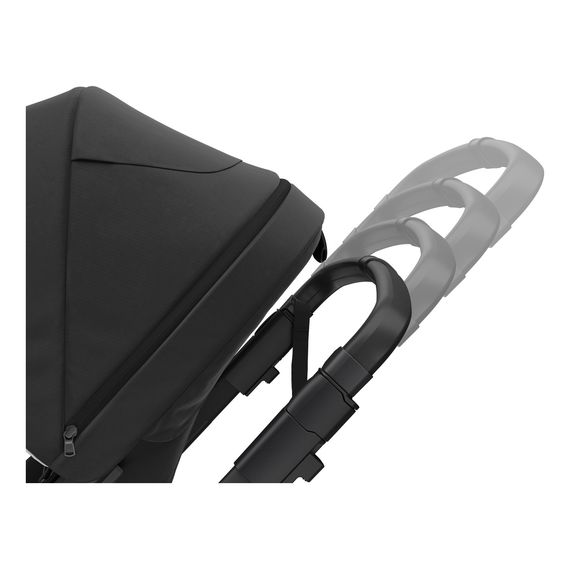 Thule Sleek 2 kombinovaný kočárek 2v1, Rodzaj wózka: głęboko-spacerowy, Kolor materiału: Black, Kolor ramy: Black, 20 zdjęcie