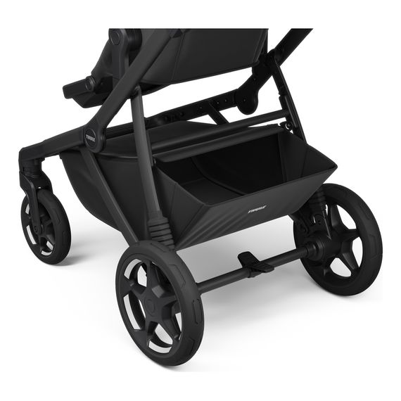 Thule Sleek 2 kombinovaný kočárek 2v1, Rodzaj wózka: głęboko-spacerowy, Kolor materiału: Black, Kolor ramy: Black, 21 zdjęcie