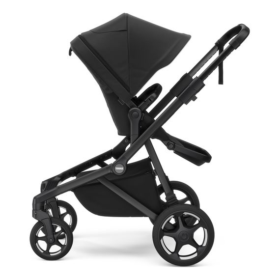 Thule Sleek 2 sportovní kočárek, Rodzaj wózka: spacerowy, Kolor materiału: Black, Kolor ramy: Black, 19 zdjęcie