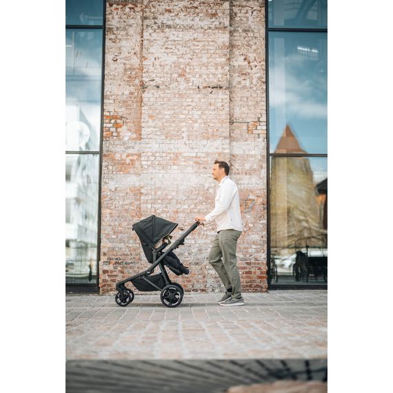 Thule Sleek 2 sportovní kočárek, Rodzaj wózka: spacerowy, Kolor materiału: Black, Kolor ramy: Black, 22 zdjęcie
