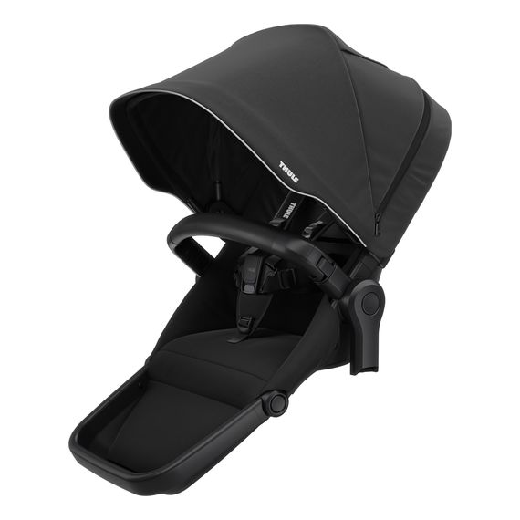 Thule Sleek 2 sportovní sedačka pro druhé dítě, Kolor materiału: Black, Kolor ramy: Black