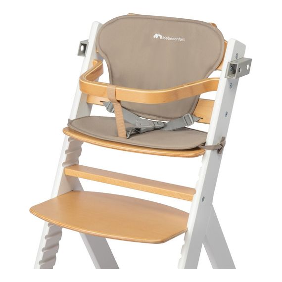 Bebe Confort krzesełko Timba z poduszką White Legs/Beige, Kolor: Beige, 5 zdjęcie