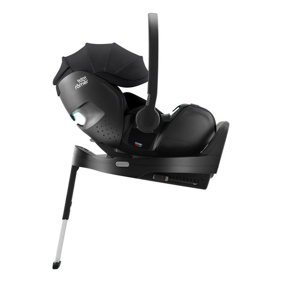 Britax Romer Baby-Safe Pro with Vario Base 5Z - Rotating Infant Car Seat (40-85 cm | 0-13 kg | Birth to 15 Months), Baza: baza Vario 5Z, Kolor: Lux - Onyx Black, image , 12 image