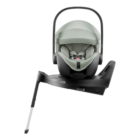 Britax Romer Baby-Safe Pro s bází Vario 5Z * Sleva v košíku * otočné vajíčko pro miminka (40–85 cm | 0–13 kg | 0–15 měsíců), Baza: baza Vario 5Z, Kolor: Style - Sage Green, 11 zdjęcie