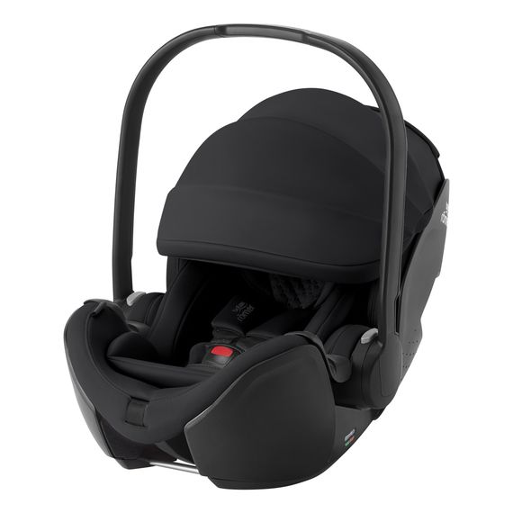 Britax Romer Baby-Safe Pro * Sleva v košíku * sklopné vajíčko pro miminka (40–85 cm | 0–13 kg | 0–15 měsíců), Baza: bez bazy, Kolor: Lux - Onyx Black