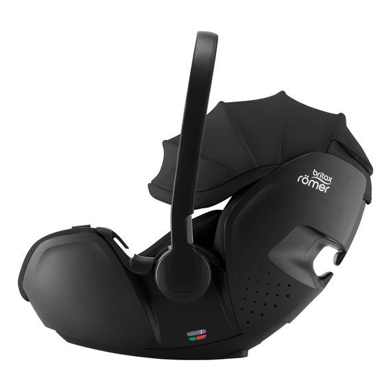 Britax Romer Baby-Safe Pro * Sleva v košíku * sklopné vajíčko pro miminka (40–85 cm | 0–13 kg | 0–15 měsíců), Baza: bez bazy, Kolor: Lux - Onyx Black, 13 zdjęcie