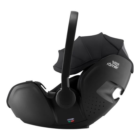 Britax Romer Baby-Safe Pro * Sleva v košíku * sklopné vajíčko pro miminka (40–85 cm | 0–13 kg | 0–15 měsíců), Baza: bez bazy, Kolor: Lux - Onyx Black, 15 zdjęcie