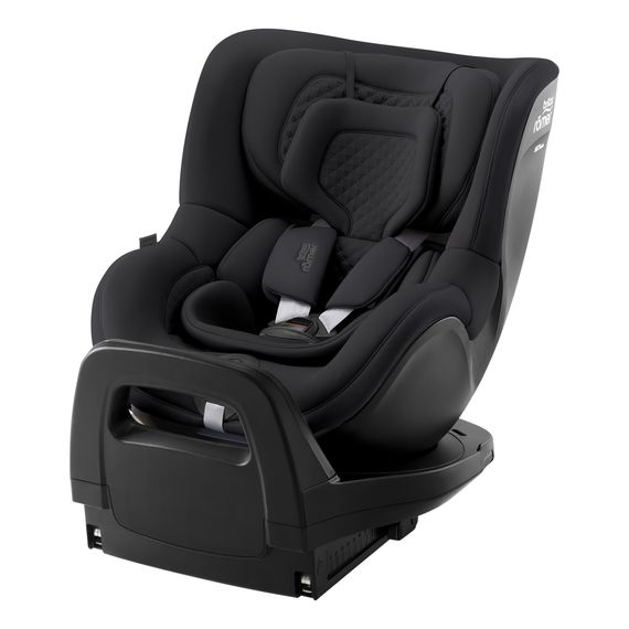 Britax Romer Dualfix 5Z - 360° Rotating Car Seat for Toddlers (61-105 cm | 9-18 kg | 3 Months to 4 Years), Baza: bez bazy, Kolor: Lux - Onyx Black, image , 14 image