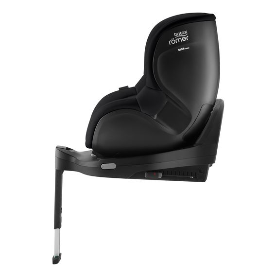 Britax Romer Dualfix 5Z - 360° Rotating Car Seat for Toddlers (61-105 cm | 9-18 kg | 3 Months to 4 Years), Baza: bez bazy, Kolor: Lux - Onyx Black, image , 17 image