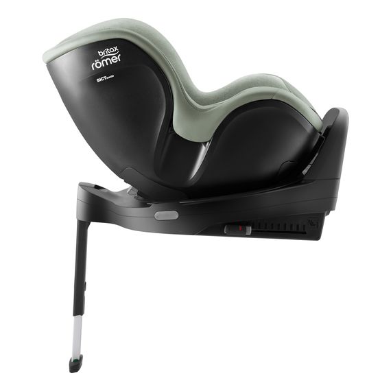 Britax Romer Dualfix 5Z - 360° Rotating Car Seat for Toddlers (61-105 cm | 9-18 kg | 3 Months to 4 Years), Baza: bez bazy, Kolor: Style - Sage Green, image , 18 image