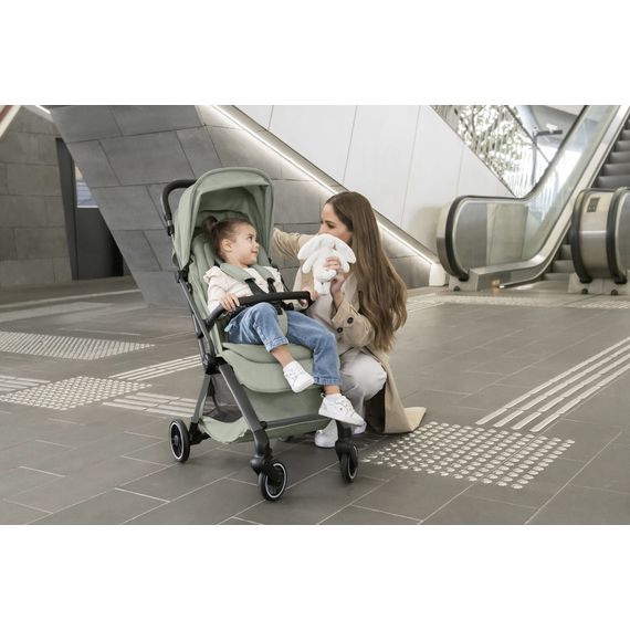 Britax Romer Flylite kočárek do letadla, Kolor materiału: Sage Green, 19 zdjęcie