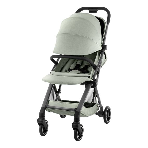Britax Romer Flylite kočárek do letadla, Kolor materiału: Sage Green, 4 zdjęcie