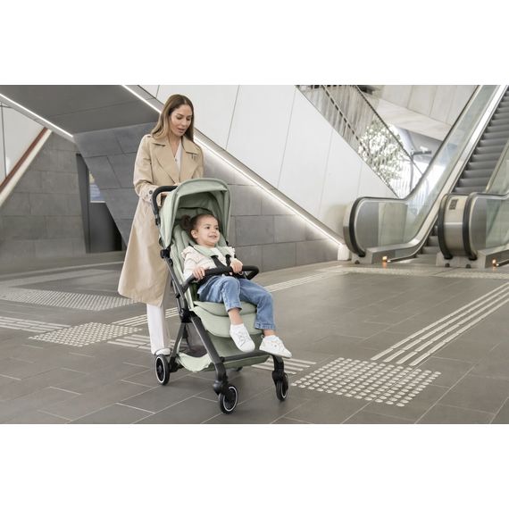 Britax Romer Flylite kočárek do letadla, Kolor materiału: Sage Green, 21 zdjęcie