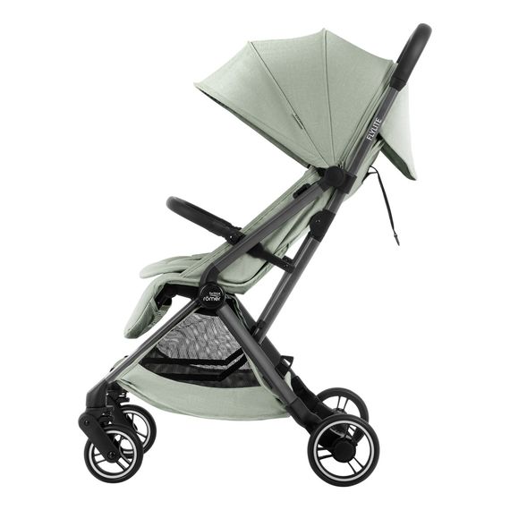 Britax Romer Flylite kočárek do letadla, Kolor materiału: Sage Green, 7 zdjęcie