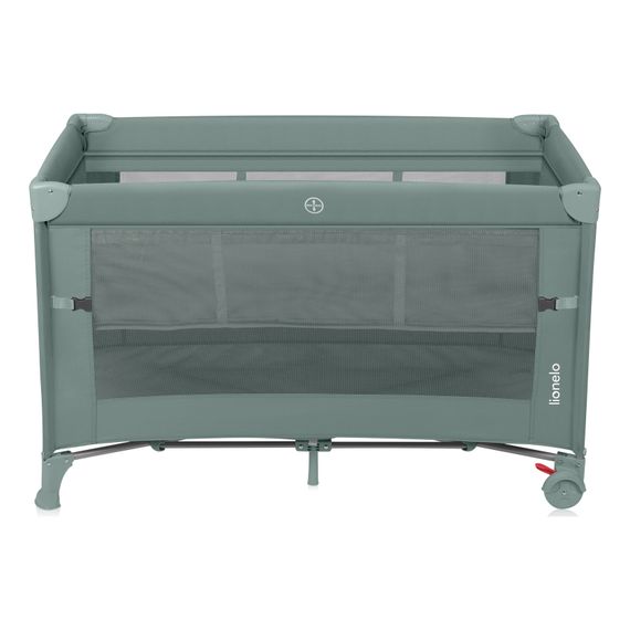 Lionelo Ellen 3-in-1 Bedside Crib & Travel Cot Green Sage, Kolor: Green Sage, image , 4 image