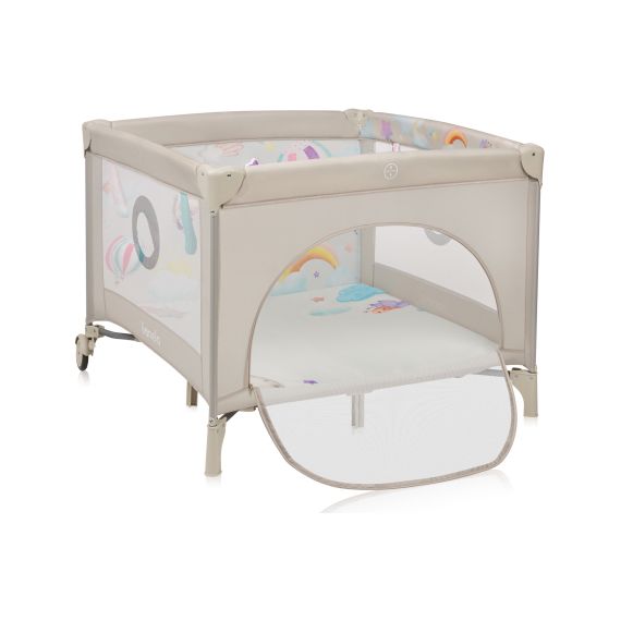 Lionelo ohrádka Mille Plus Grey Beige, Rodzaj: Plus, Kolor: Grey beige, 4 zdjęcie