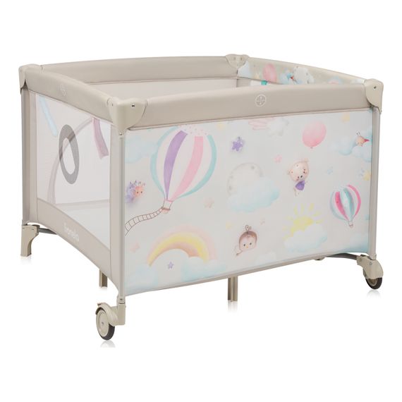 Lionelo ohrádka Mille Plus Grey Beige, Rodzaj: Plus, Kolor: Grey beige, 8 zdjęcie