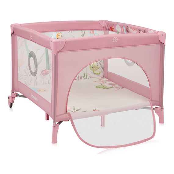 Lionelo ohrádka Mille Plus Pink, Rodzaj: Plus, Kolor: Pink, 7 zdjęcie