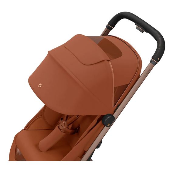 Maxi-Cosi Fame Cabin - kompaktni kombinovany kocarek 2v1, Rodzaj wózka: głęboko-spacerowy, Kolor materiału: Copper Terra, 15 zdjęcie