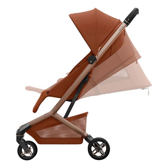 Maxi-Cosi Fame Cabin - kompaktni kombinovany kocarek 2v1, Rodzaj wózka: głęboko-spacerowy, Kolor materiału: Copper Terra, 16 zdjęcie