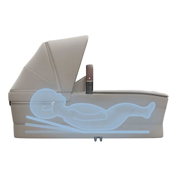 Maxi-Cosi Fame Cabin 2-in-1 Pram Sapphire Sand, Rodzaj: głęboko-spacerowy, Kolor: Sapphire Sand, image , 7 image