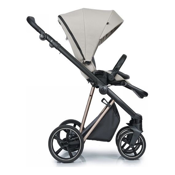 Roan IVI 2.0 kombinovaný kočárek 2v1, Kolor materiału: Sesame - Champagne, 20 zdjęcie