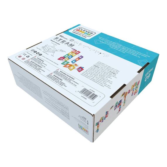 Cleverclixx Magnetic Ball Run Compact Pack Intense 60 pcs, image , 8 image