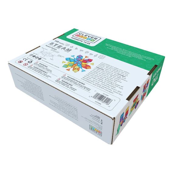 Cleverclixx magnetická stavebnice Inventive Pack Intense 110 ks, 8 zdjęcie