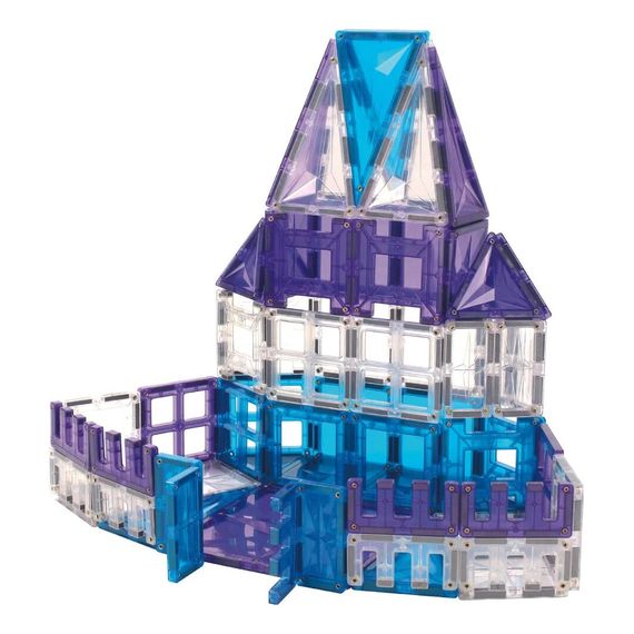 Cleverclixx magnetická stavebnice Mega Ice Crystal Pack 180 ks, 5 zdjęcie