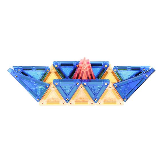 Cleverclixx magnetická stavebnice Mini Tiles Pack Pastel 28 ks, 7 zdjęcie